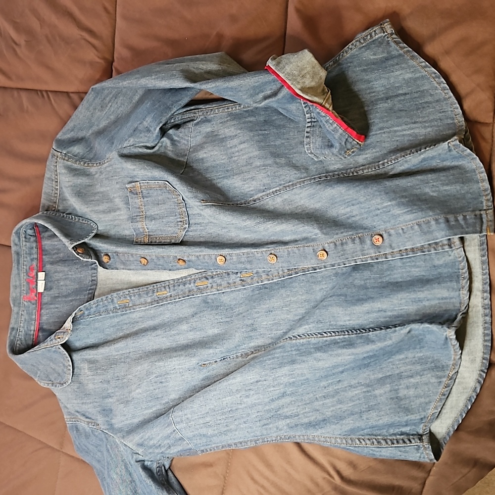 Blue Jean shirt size 8